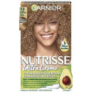 Garnier Nutrisse Golden Blonde Permanent Hair Color Shade 7,3 , 160 ml