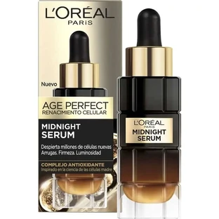 L'Oréal Paris Midnight Serum Age Perfect Cellular Revival, Met Antioxidant Complex, Nachtelijk Gezichtsserum