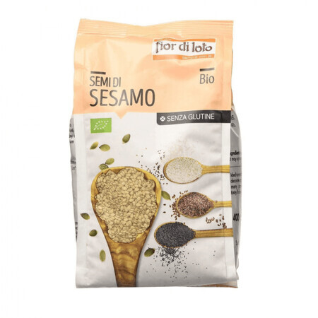 Bio-Sesamsamen glutenfrei, 400g, Fior di Loto