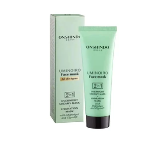 Onshindo Osaka Uminoiro Hydraterend Gezichtsmasker, 75 ml