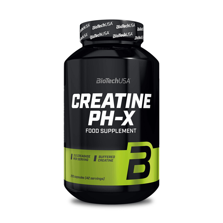 Creatine PH-X, 210 capsules, BioTechUSA