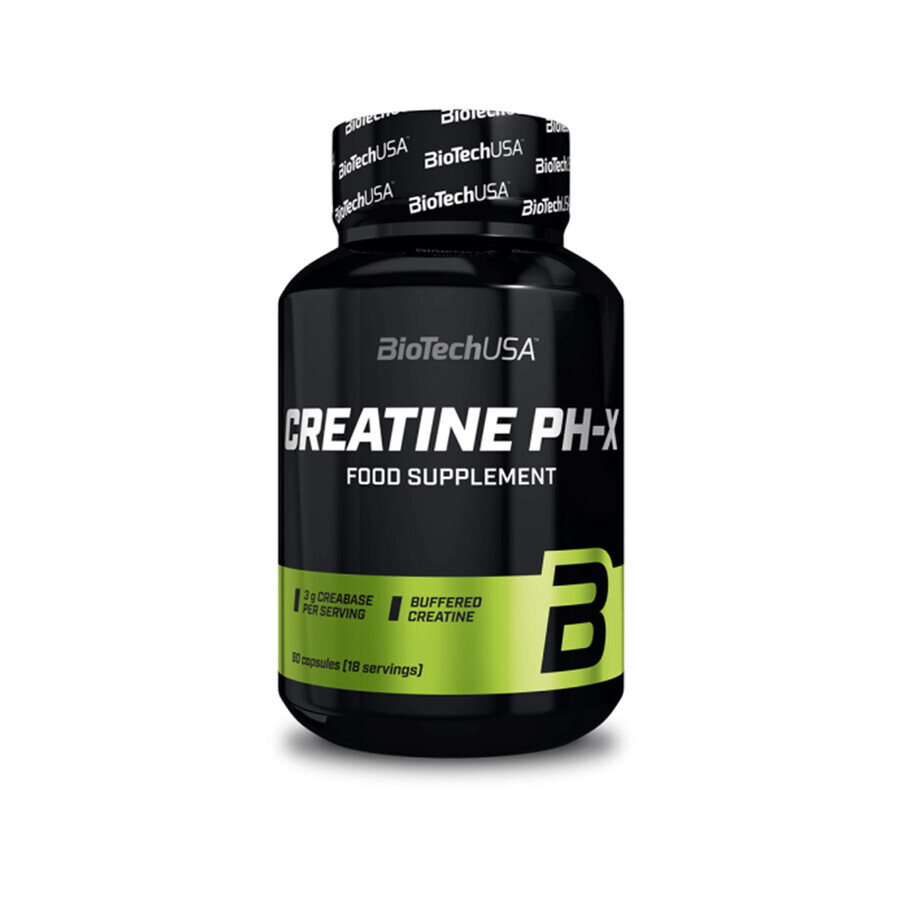 Creatine PH-X, 90 capsules, BioTechUSA