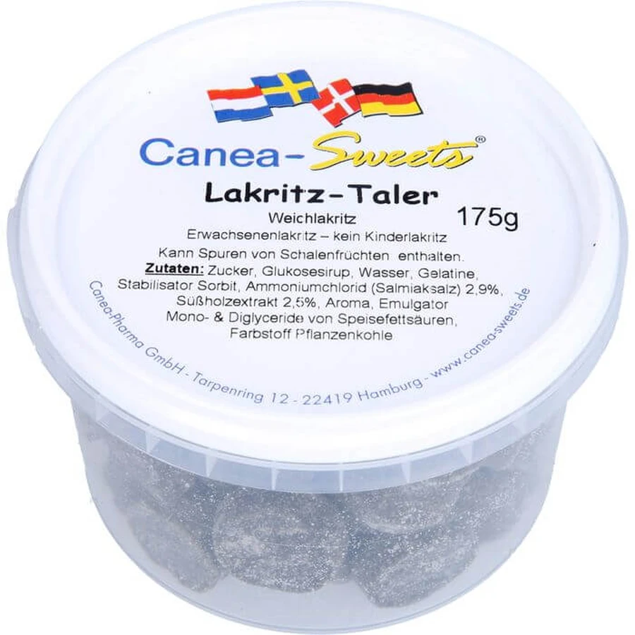 LAKRITZ Taler lemn dulce 175 g