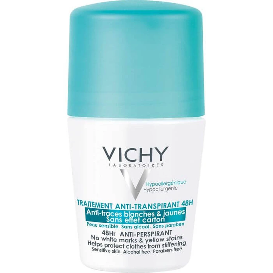VICHY DEO roll-on anti-vlekken 48h 50 ml