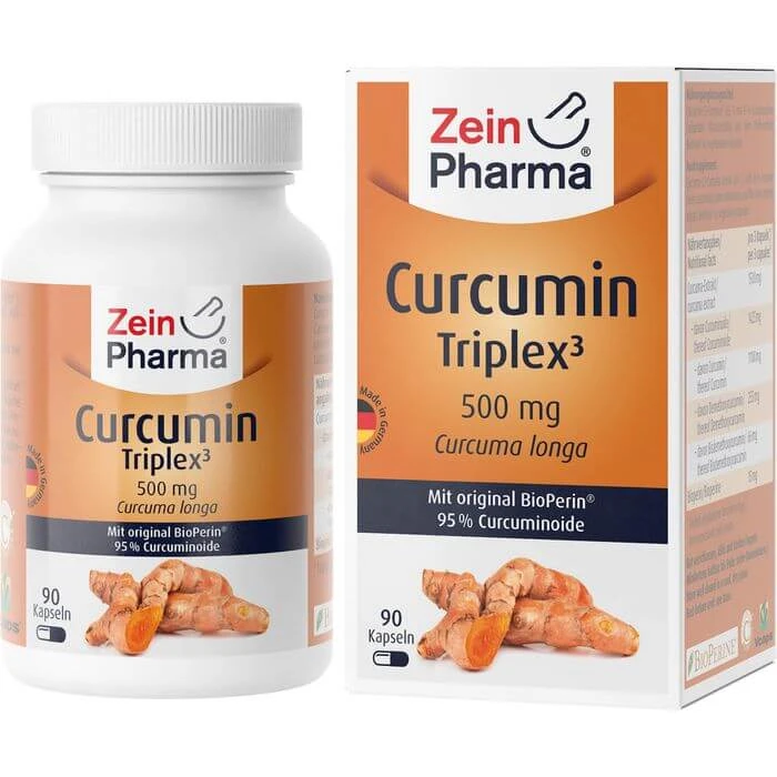 CURCUMIN-TRIPLEX3 500 mg/Cap.95% Curcumine+BioPerine 90 St.