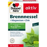 DOPPELHERZ Brandnetel+Magnesium+Zink Capsules 60 Capsules