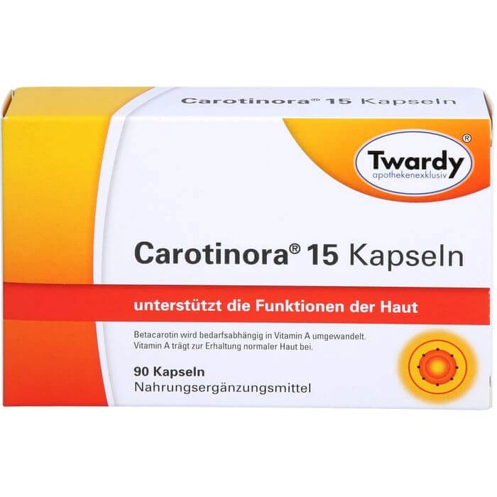 CAROTINORA 15 Capsules 90 Capsules