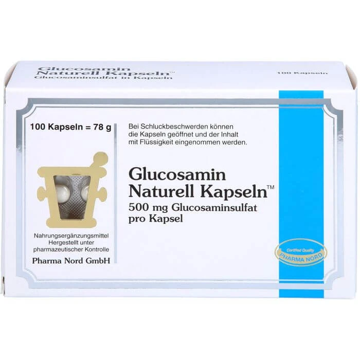 GLUCOSAMINE NATURELL Pharma Nord Capsules 100 Capsules