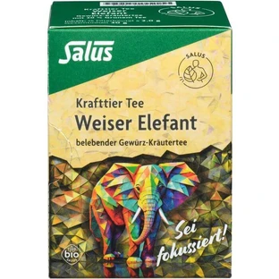 KRAFTTIER Thee Wijze Olifant Biologische Salus Filterbeut. 15 st.