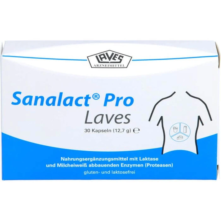 SANALACT Pro Laven Capsules 30 Capsules