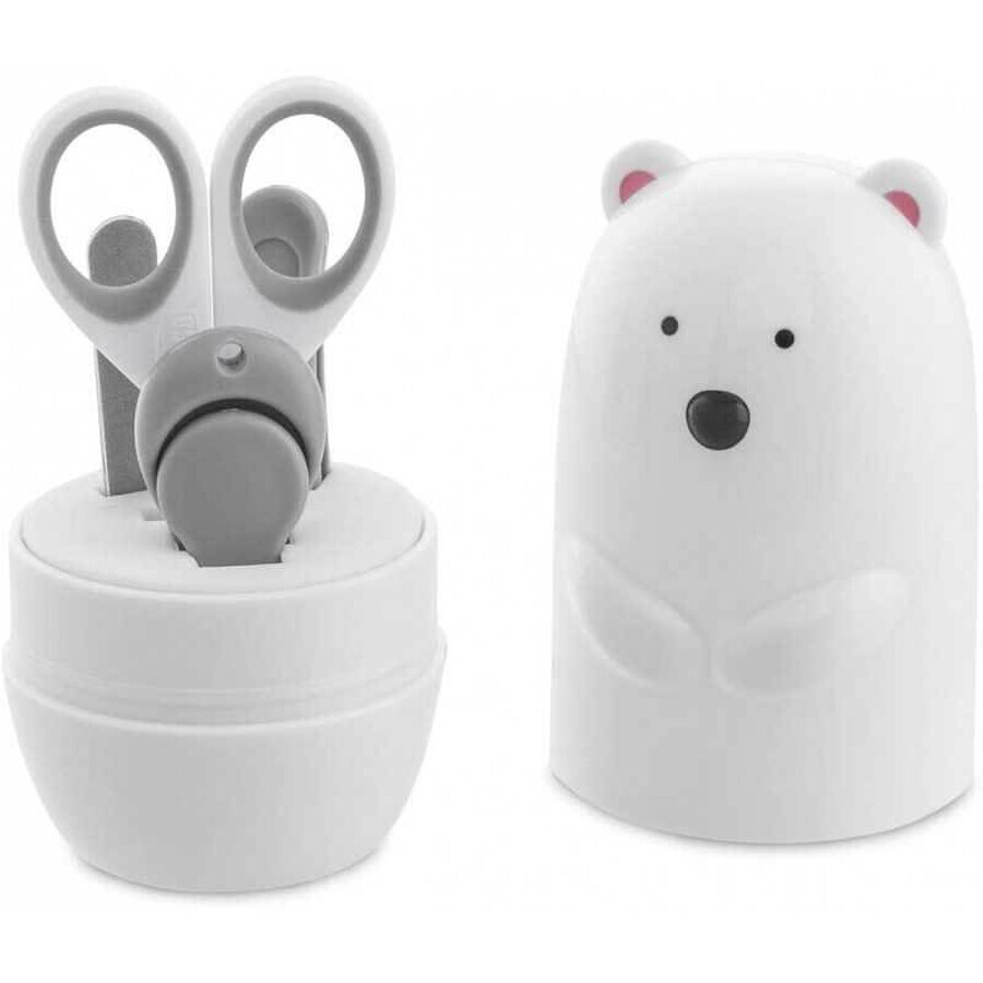 Baby manicure set, polar bear, 0 months+, Chicco