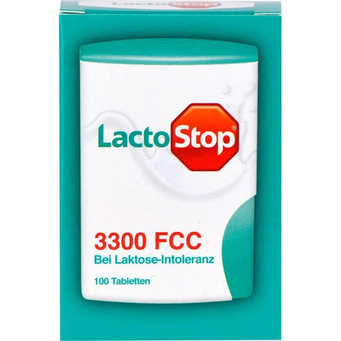 LACTOSTOP 3.300 FCC tabletten klikdispenser 100 stuks.