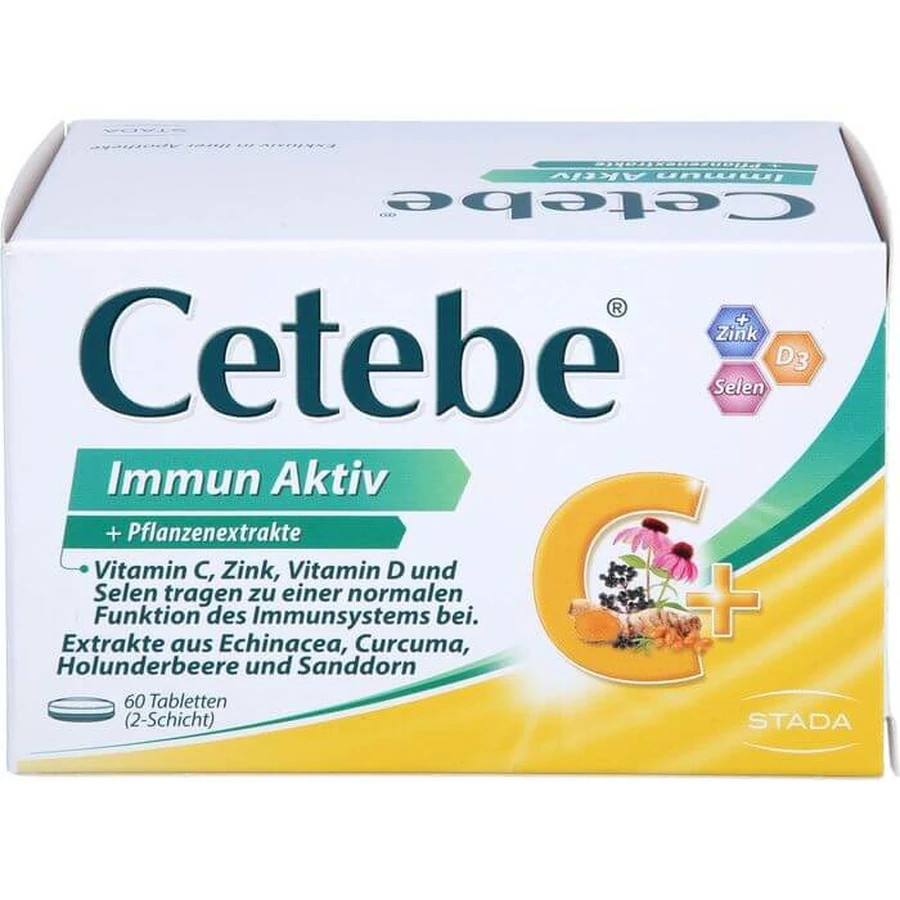 CETEBE Inmuno Activo Comprimidos 60 Cápsulas