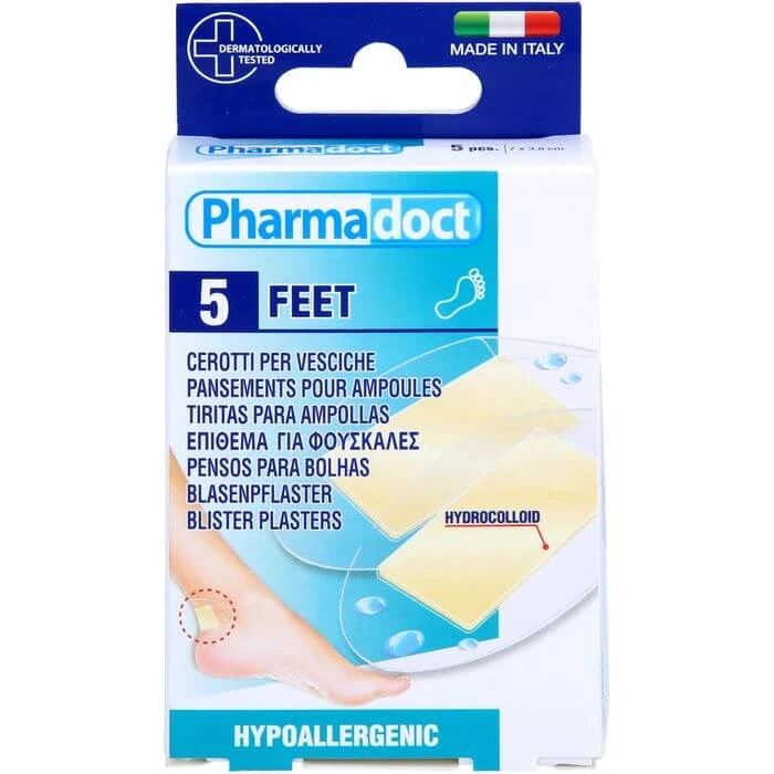 BLADDER PAD hydrocolloid 3,8x7 cm 5 st.