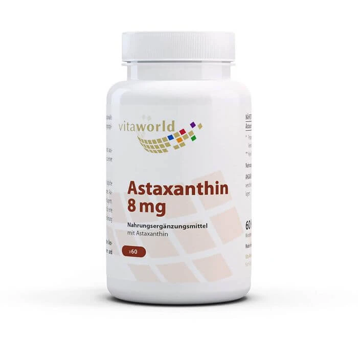 ASTAXANTHINE 8 mg capsules 60 st.