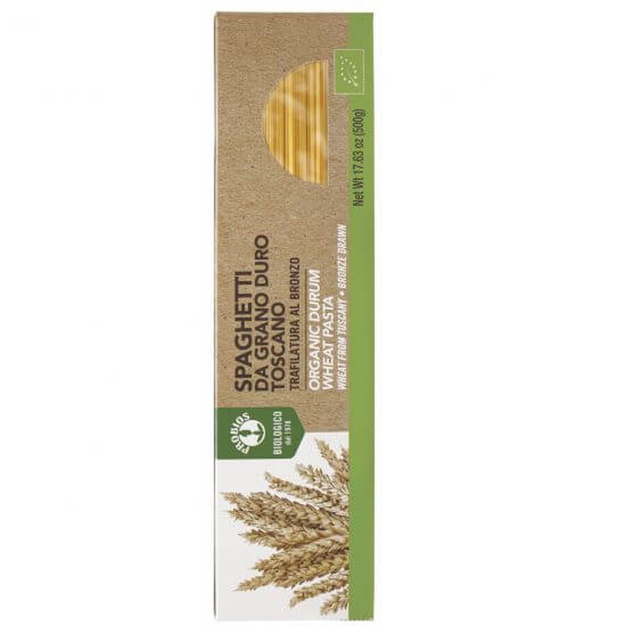 Organic durum wheat spaghetti, 500 g, Probios