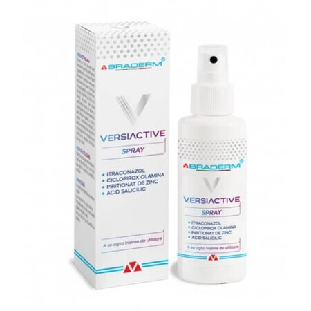 Spray émulsion fluide Versiactive, 100 ml, Braderm