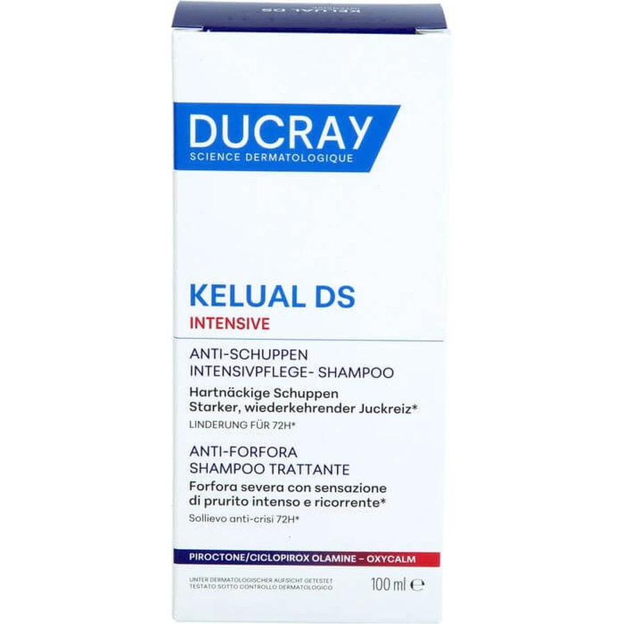 DUCRAY KELUAL DS intensieve anti-roos shampoo 100 ml