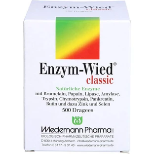 ENZYM WIED comprimés enrobés classiques 500 pcs.