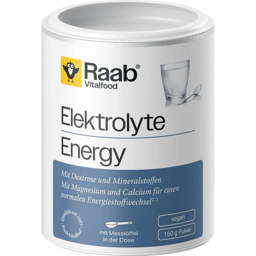 RAAB Vitalfood Polvo energético con electrolitos 150 g