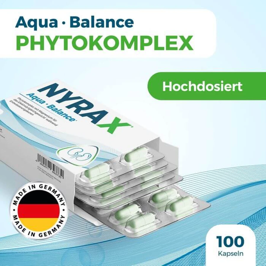 NYRAX Aqua Balance podczas drenażu leczy Kps 100 St.: ceny i cechy