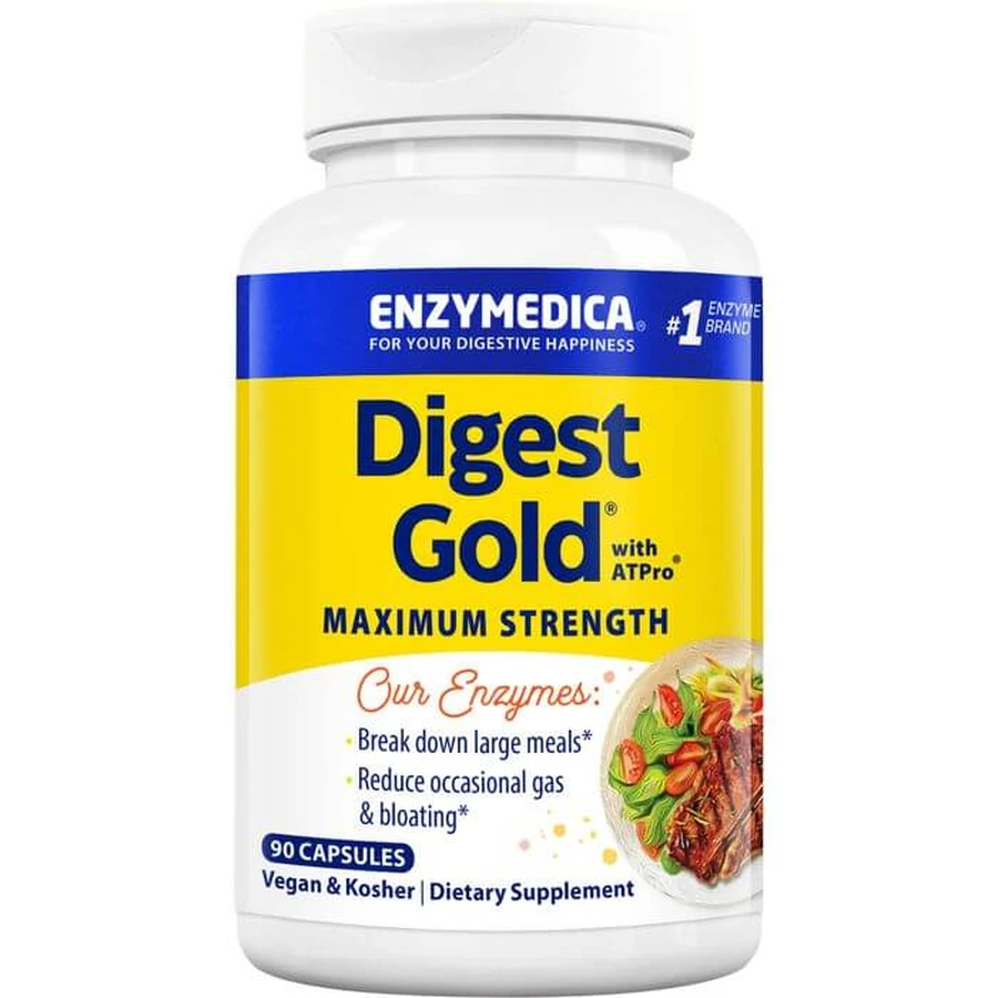 DIGEST Gold ATPro Enzymedica Capsules 90 Capsules