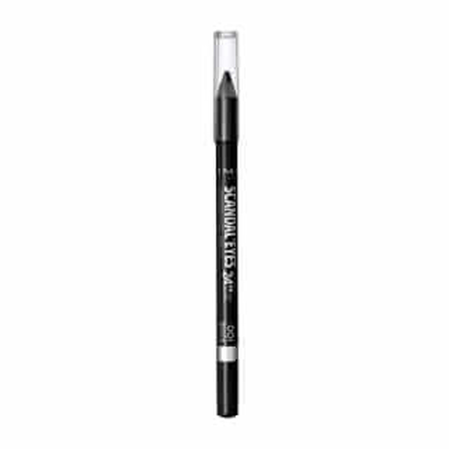 Scandaleyes Kohl Kajal Waterproof Oogpotlood 001 Zwart, 1,2 g, Rimmel London