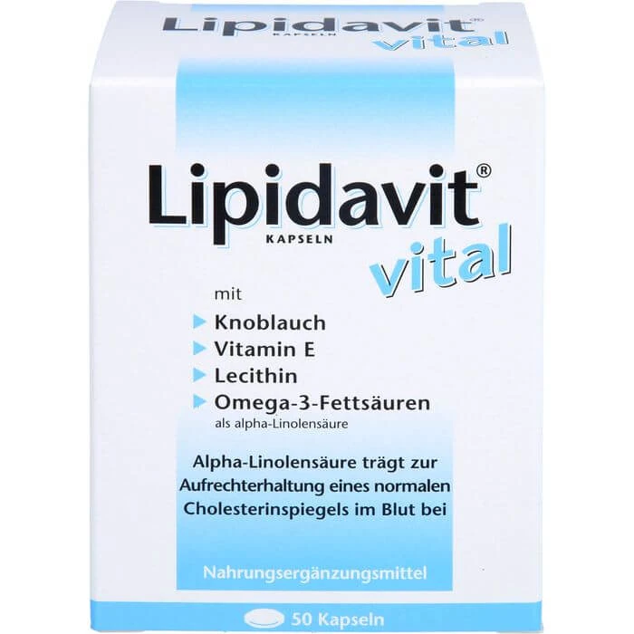 LIPIDAVIT Vitaal Capsules 50 Capsules