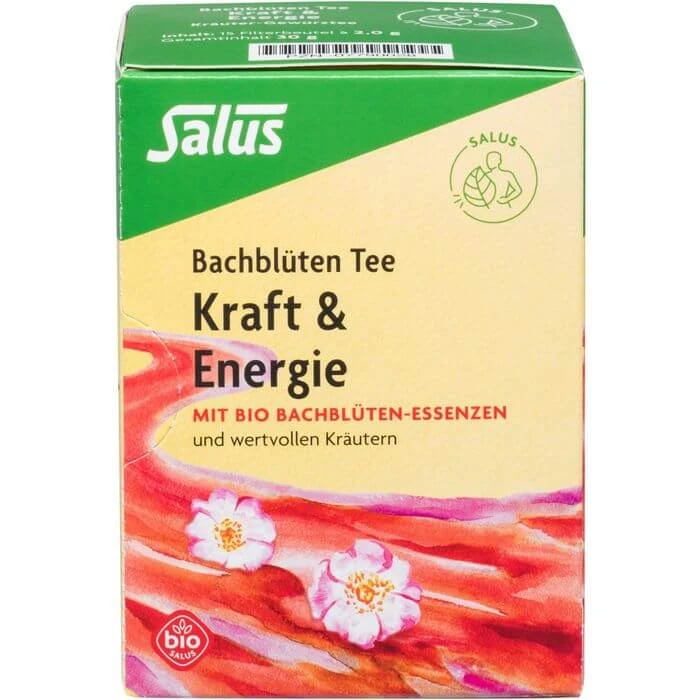 BACHBLÜTEN TEE Kracht & Energie Biologische Salus Fbtl. 15 St.