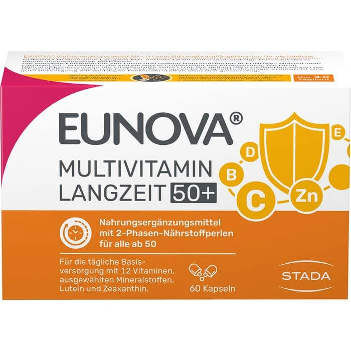 EUNOVA Langdurige 50+ capsules 60 st.
