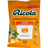 RICOLA o.Z.Beutel gember sinaasappel munt snoepjes 75 g