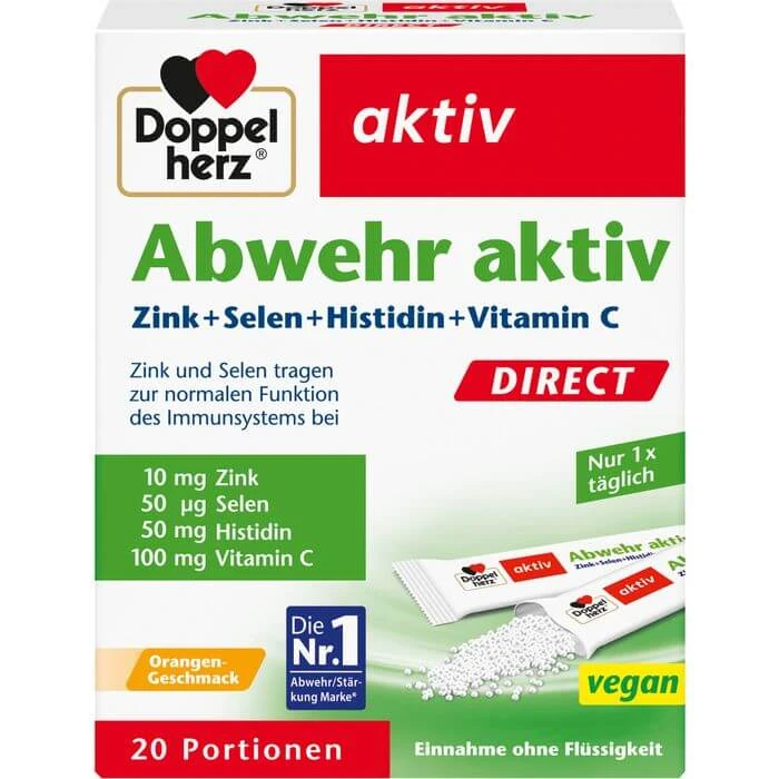 DOPPELHERZ Defense Active DIRECT Pellets 20 stuks.