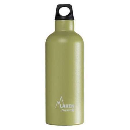 Termos din inox cu filet, 500 ml, Kaki, Laken