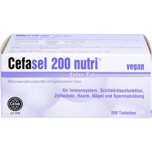 CEFASEL 200 nutri selenium tabs 200 pcs.
