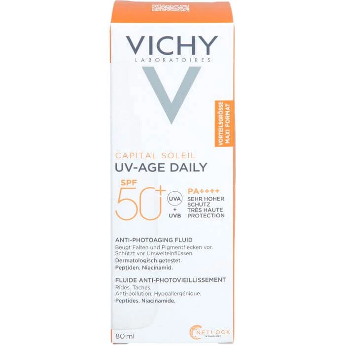 VICHY CAPITAL Soleil UV-Age dagelijkse SPF 50+ 80 ml