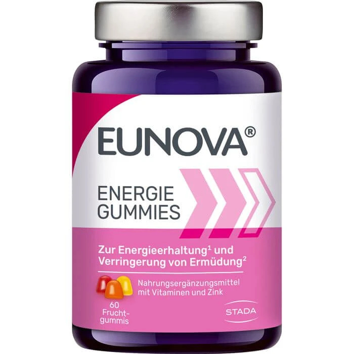 EUNOVA Energie Gummies 60 stuks.