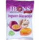 IBONS gember passievrucht zonder suiker zakje zuigtabletten 75 g