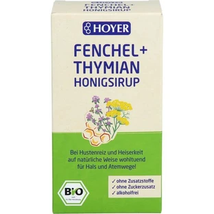 HOYER Fenchel+Thymian Honigsirup 250 g