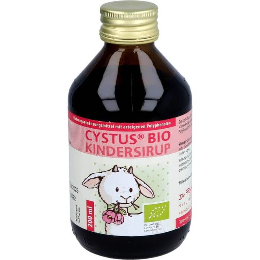 Sciroppo per bambini biologico CYSTUS 200 ml