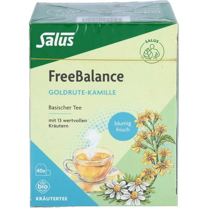 FREEBALANCE Guldenroede Kamillethee Biologische Salus Fbtl. 40 St.