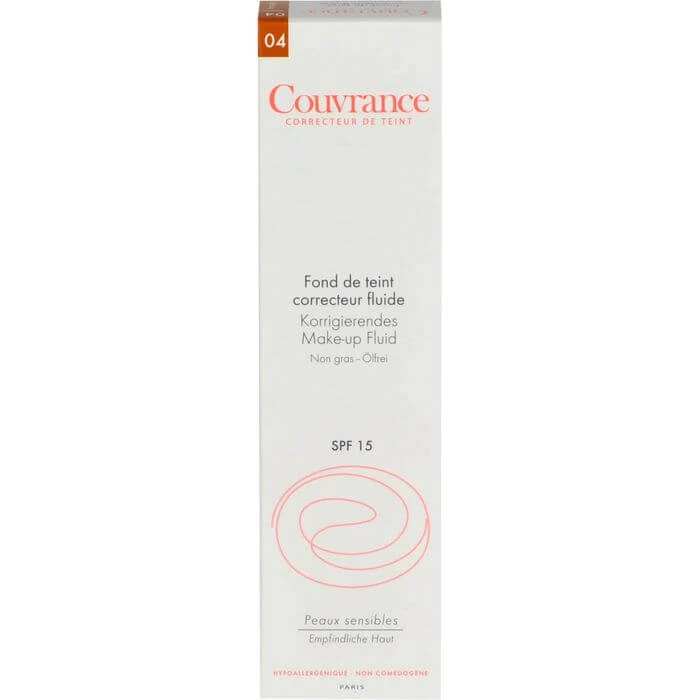 AVENE Couvrance corrigerende make-up vloeistof honing 4.0 30 ml