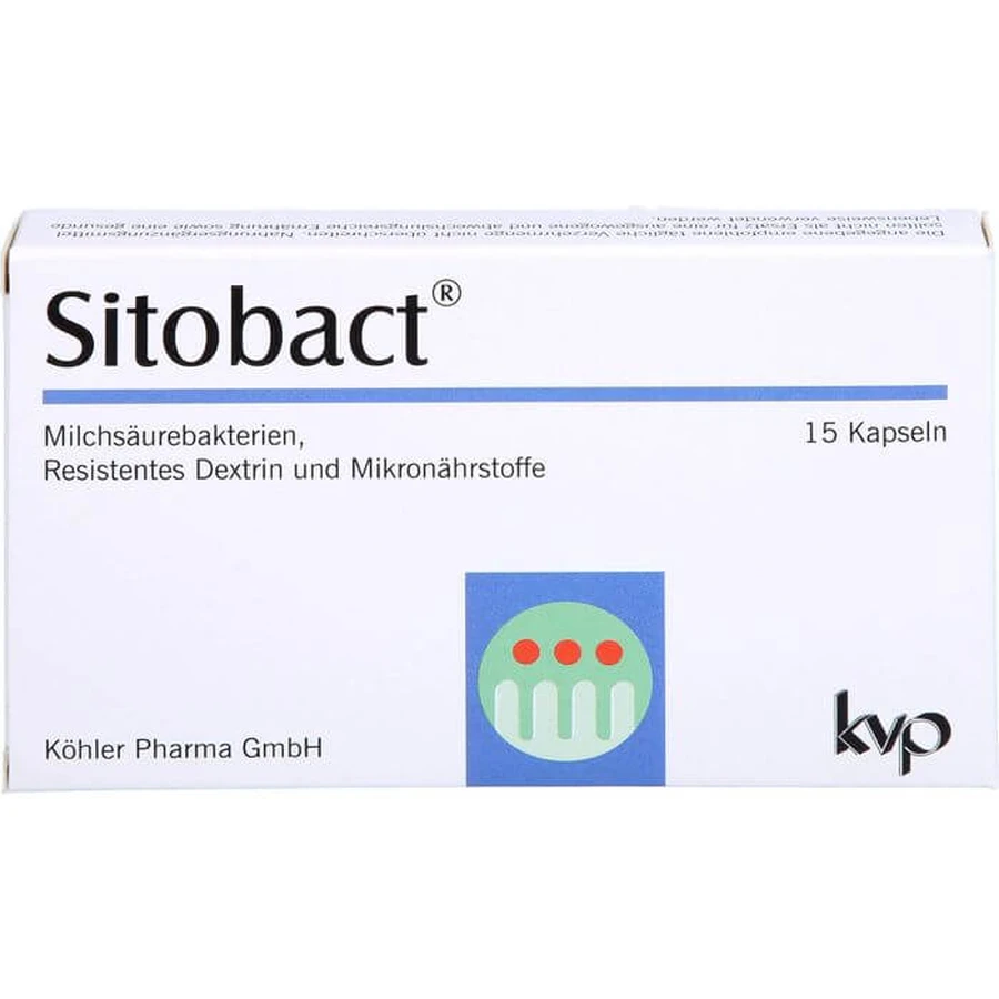 SITOBACT Capsules 15 Capsules
