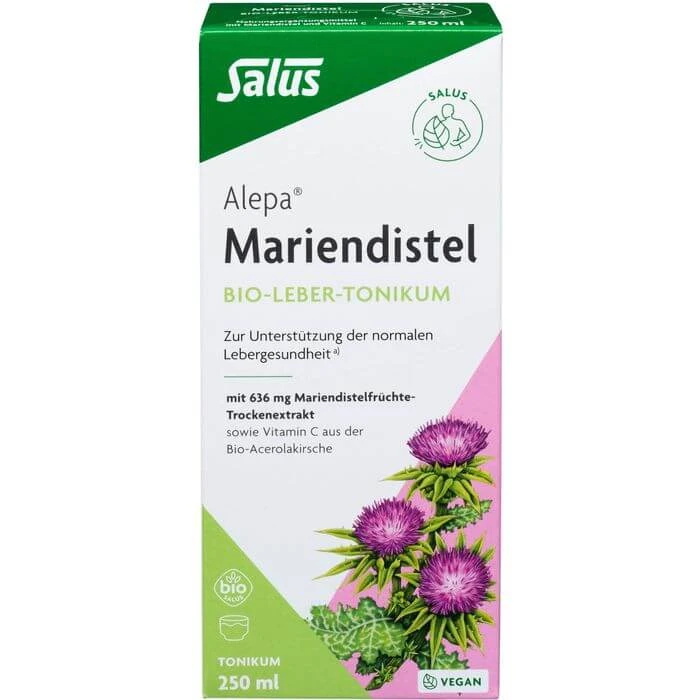 ALEPA Mariadistel Bio Lever Tonic Salus 250 ml
