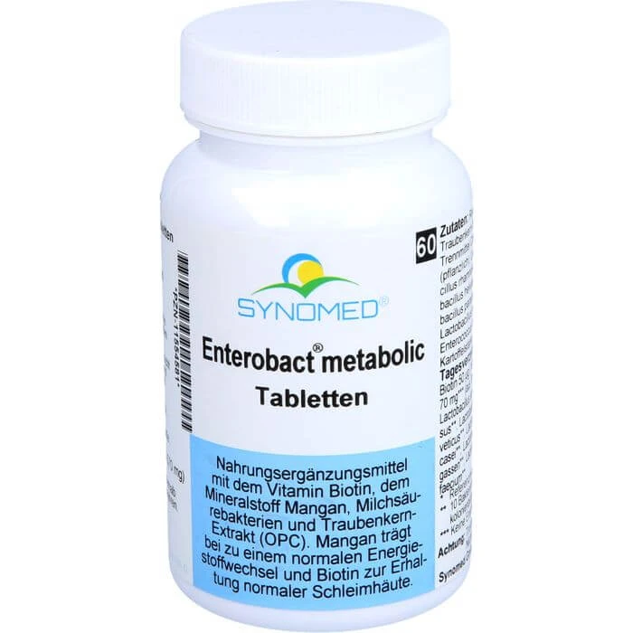 ENTEROBACT metabolische tabletten 60 st.