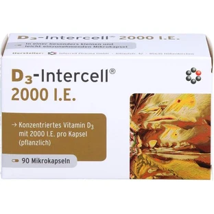 D3-INTERCELL 2.000 I.E. Kapsułki 90 kapsułek