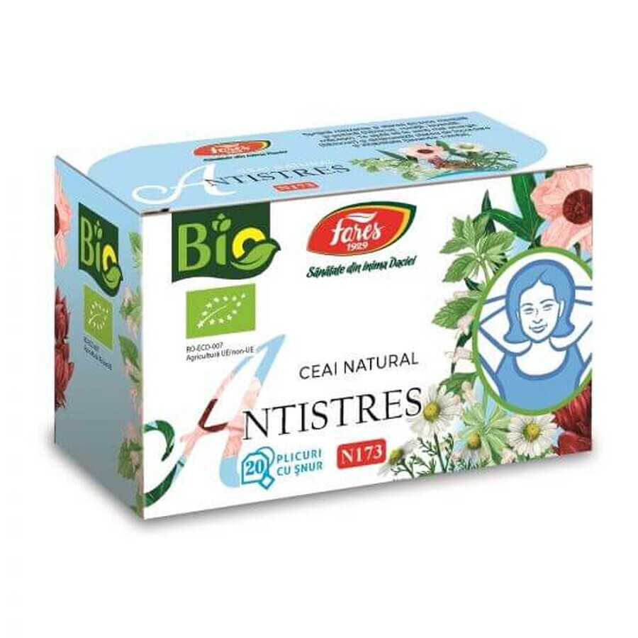 Anti-stress ecothee N173, 20 builtjes, Fares