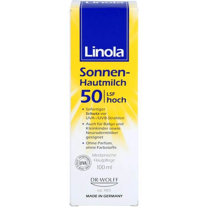 LINOLA Sun Skin Milk SPF 50 100 ml