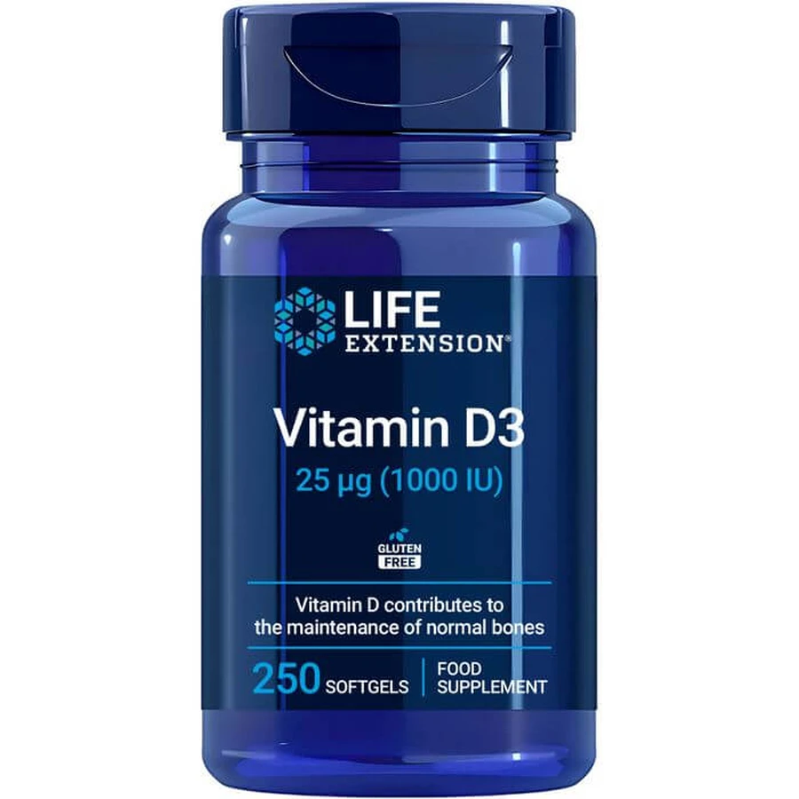 VITAMINA D3 25 µg 1000 U.I. capsule moi 250 Capsule