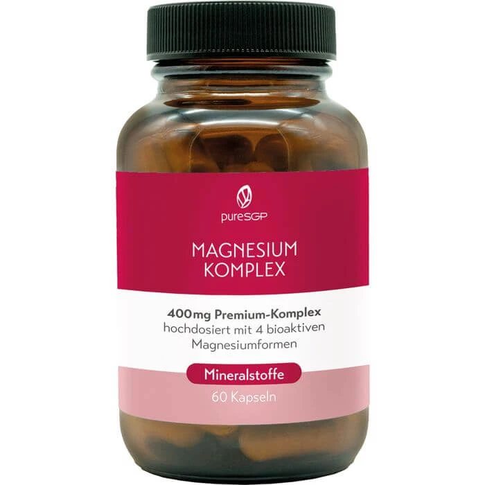 PURESGP Magnesiumcomplex Capsules 60 Capsules