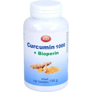 CURCUMIN 1000+Bioperina Berco Comprimidos 120 St.